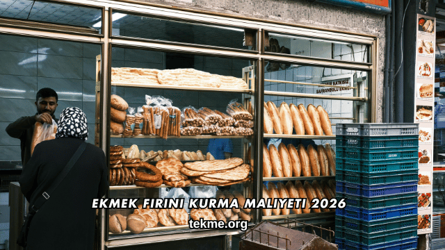 Ekmek Fırını Kurma Maliyeti 2026