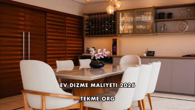 Ev Dizme Maliyeti 2026