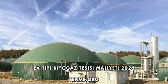 Ev Tipi Biyogaz Tesisi Maliyeti 2026