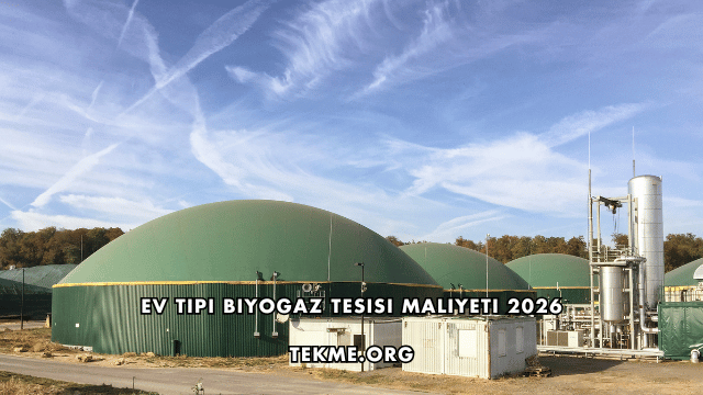Ev Tipi Biyogaz Tesisi Maliyeti 2026