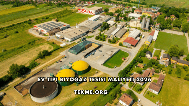 Ev Tipi Biyogaz Tesisi Maliyeti 2026