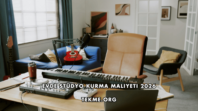 Evde Stüdyo Kurma Maliyeti 2026