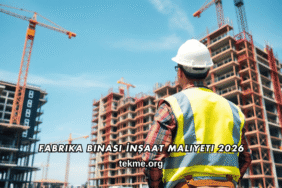 Fabrika Binası İnşaat Maliyeti 2026