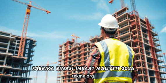 Fabrika Binası İnşaat Maliyeti 2026