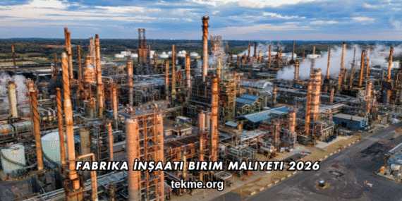 Fabrika İnşaatı Birim Maliyeti 2026
