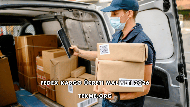 FedEx Kargo Ücreti Maliyeti 2026