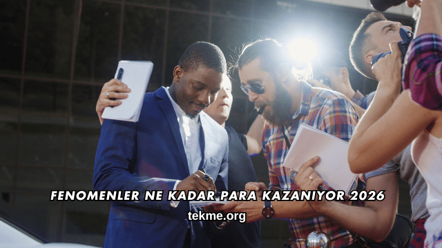 Fenomenler Ne Kadar Para Kazanıyor 2026