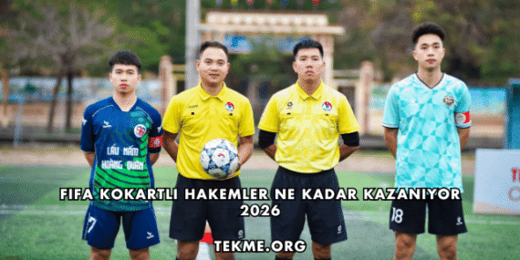 Fifa Kokartlı Hakemler Ne Kadar Kazanıyor 2026