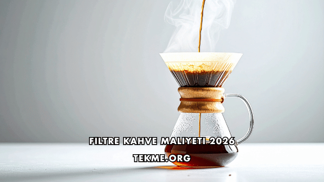 Filtre Kahve Maliyeti 2026