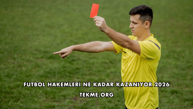 Futbol Hakemleri Ne Kadar Kazanıyor 2026