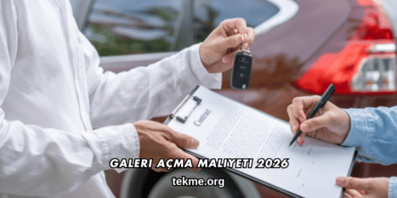 Galeri Açma Maliyeti 2026