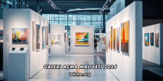 Galeri Açma Maliyeti 2026