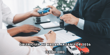 Galericiler Ne Kadar Kazanıyor 2026