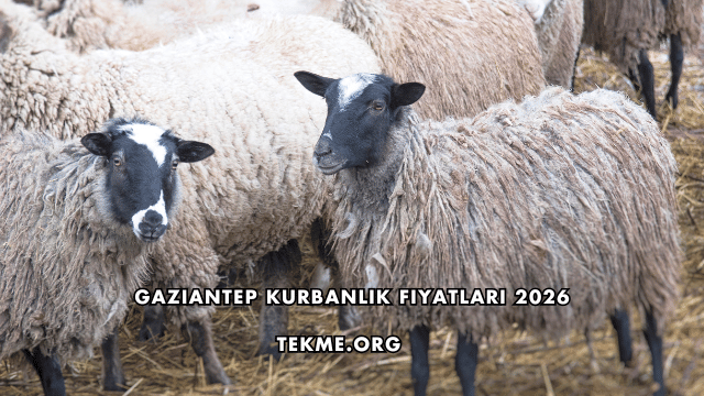 Gaziantep Kurbanlık Fiyatları 2026