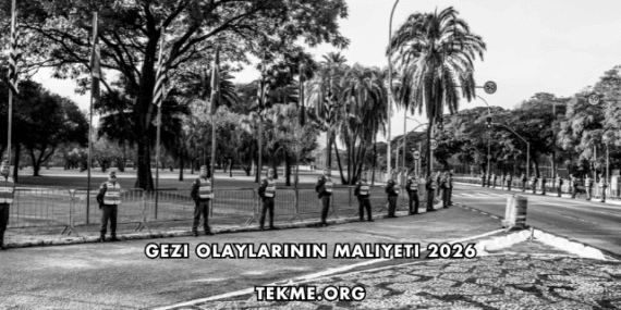 Gezi Olaylarının Maliyeti 2026