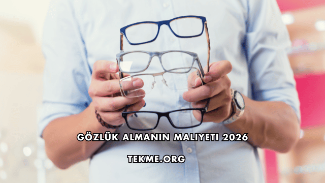 Gözlük Almanın Maliyeti 2026