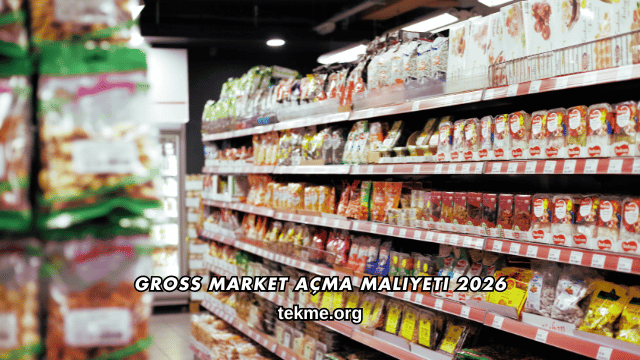 Gross Market Açma Maliyeti 2026