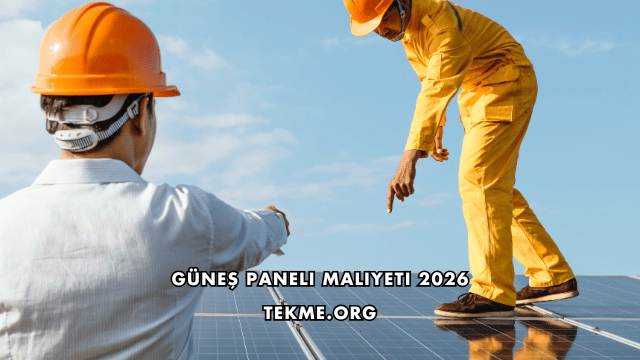 Güneş Paneli Maliyeti 2026