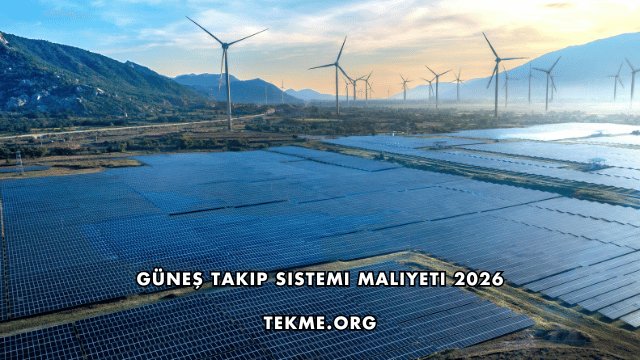 Güneş Takip Sistemi Maliyeti 2026