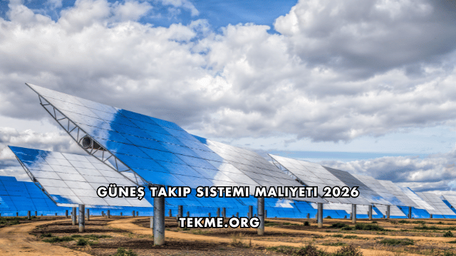 Güneş Takip Sistemi Maliyeti 2026