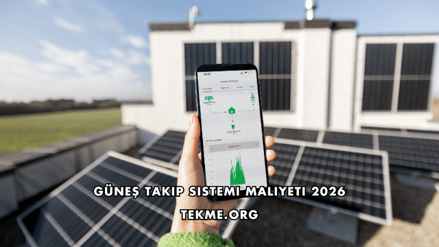 Güneş Takip Sistemi Maliyeti 2026