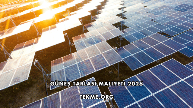 Güneş Tarlası Maliyeti 2026