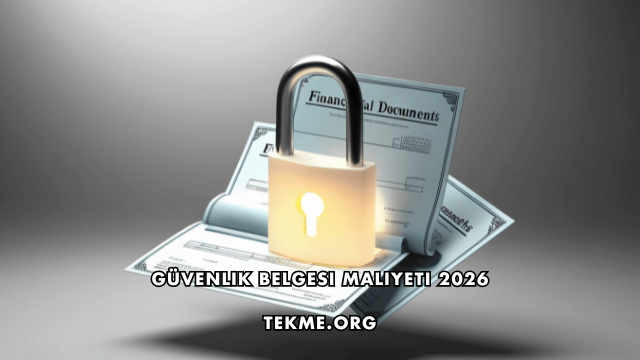 Güvenlik Belgesi Maliyeti 2026