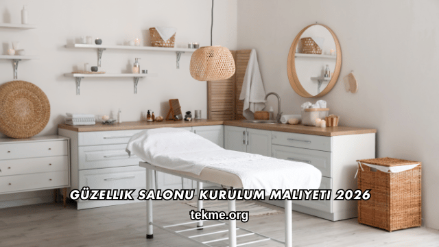 Güzellik Salonu Kurulum Maliyeti 2026