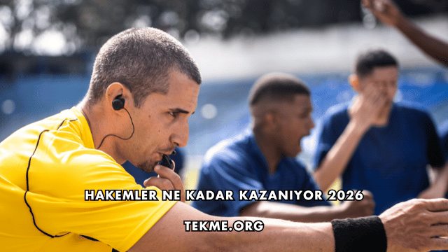Hakemler Ne Kadar Kazanıyor 2026