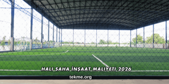 Halı Saha İnşaat Maliyeti 2026