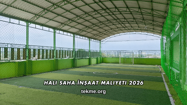 Halı Saha İnşaat Maliyeti 2026