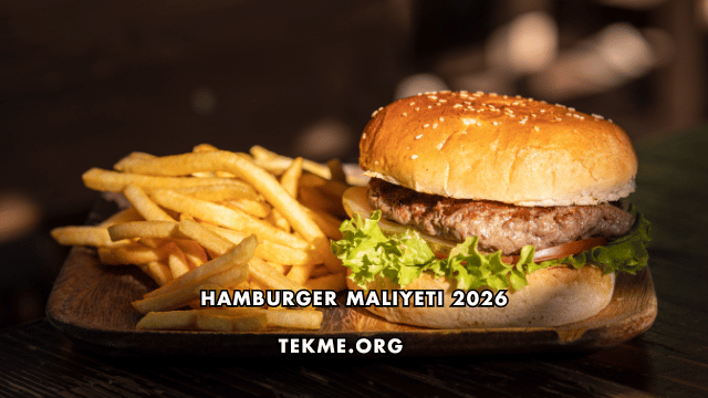 Hamburger Maliyeti 2026