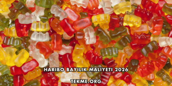 Haribo Bayilik Maliyeti 2026