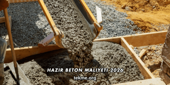Hazır Beton Maliyeti 2026