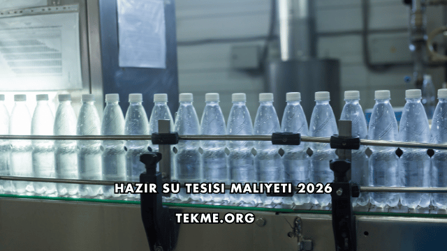 Hazır Su Tesisi Maliyeti 2026