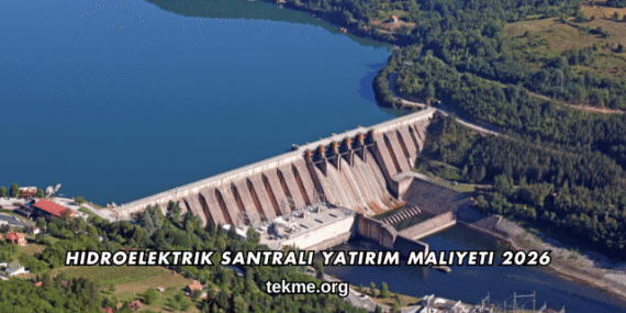 Hidroelektrik Santrali Yatırım Maliyeti 2026