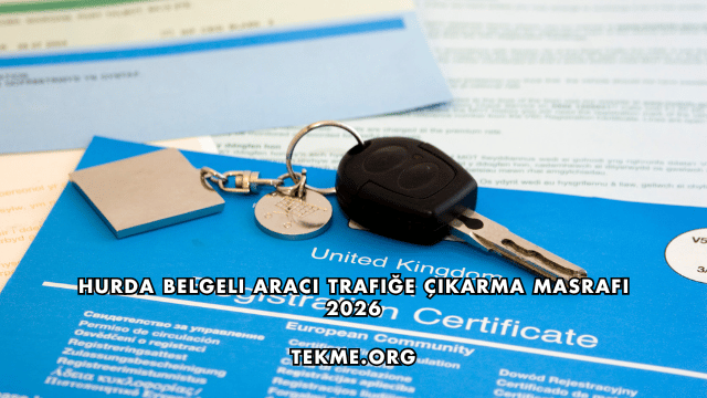 Hurda Belgeli Aracı Trafiğe Çıkarma Masrafı 2026