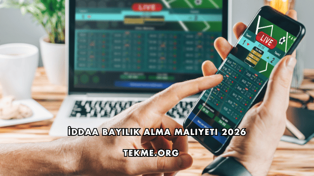 İddaa Bayilik Alma Maliyeti 2026