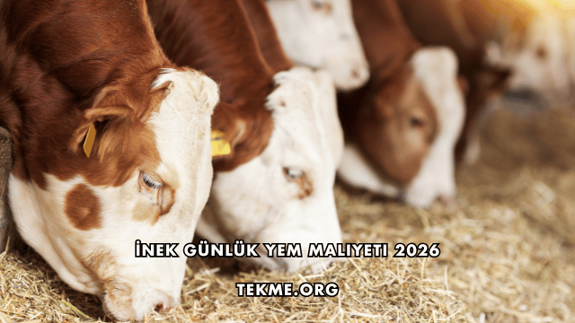 İnek Günlük Yem Maliyeti 2026