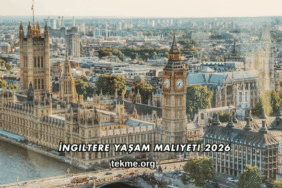 İngiltere Yaşam Maliyeti 2026