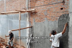 İnşaat Sıva Maliyeti 2026