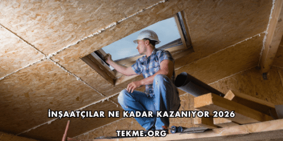 İnşaatçılar Ne Kadar Kazanıyor 2026