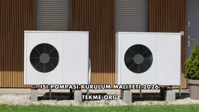 Isı Pompası Kurulum Maliyeti 2026