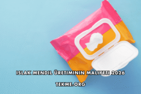 Islak Mendil Üretiminin Maliyeti 2026