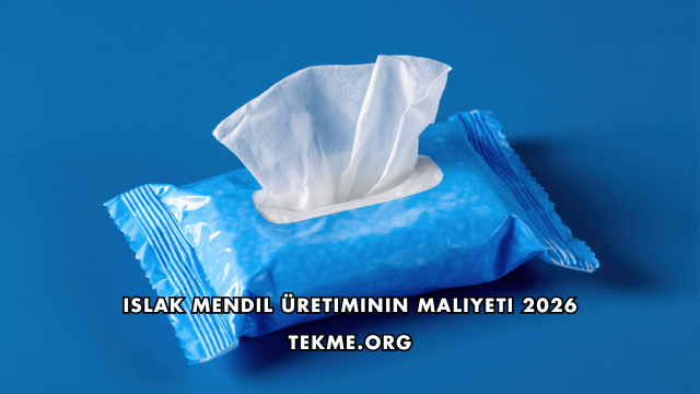 Islak Mendil Üretiminin Maliyeti 2026