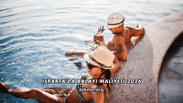 Isparta'da Balayı Maliyeti 2026