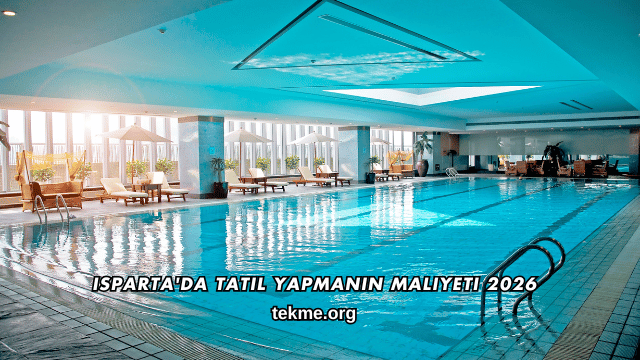 Isparta'da Tatil Yapmanın Maliyeti 2026