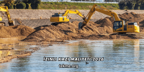 İzinli Kazı Maliyeti 2026
