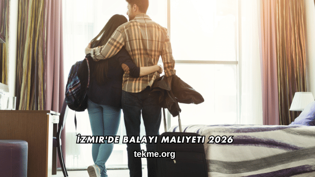 İzmir'de Balayı Maliyeti 2026