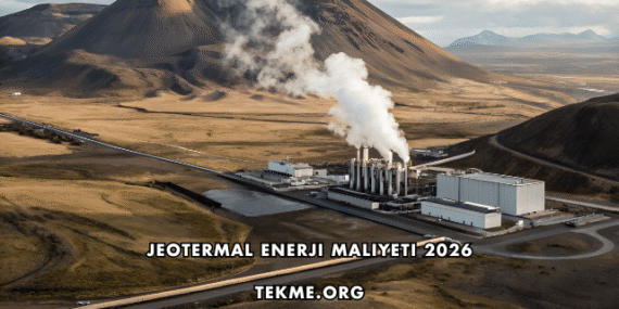 Jeotermal Enerji Maliyeti 2026